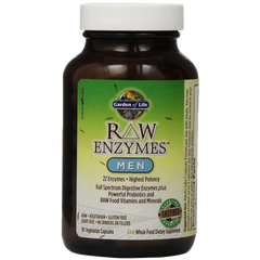 Garden of Life RAW Enzymes TM Men 90 Capsules