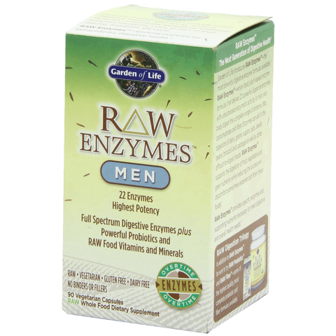 Garden of Life RAW Enzymes TM Men 90 Capsules