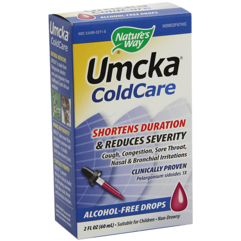 Natures Way Umcka Original Alcohol Free Drops 2 Ounce