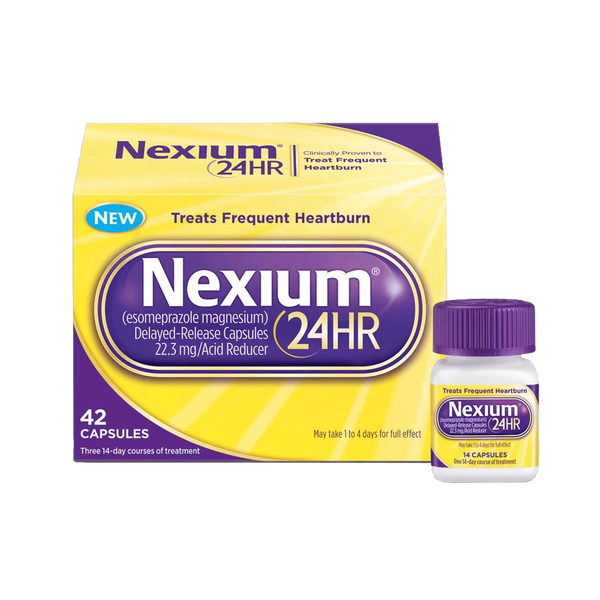 Nexium 24HR Capsules 42 Count