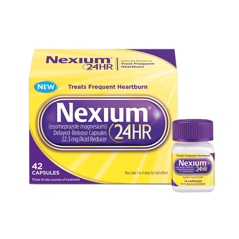 Nexium 24HR Capsules 42 Count