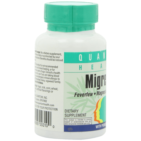 Quantum Migrelief 60 Tabs 1 Bottle